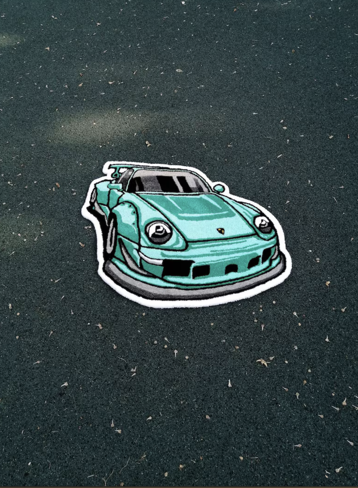 Hand Tufted Porsche 911 Rug